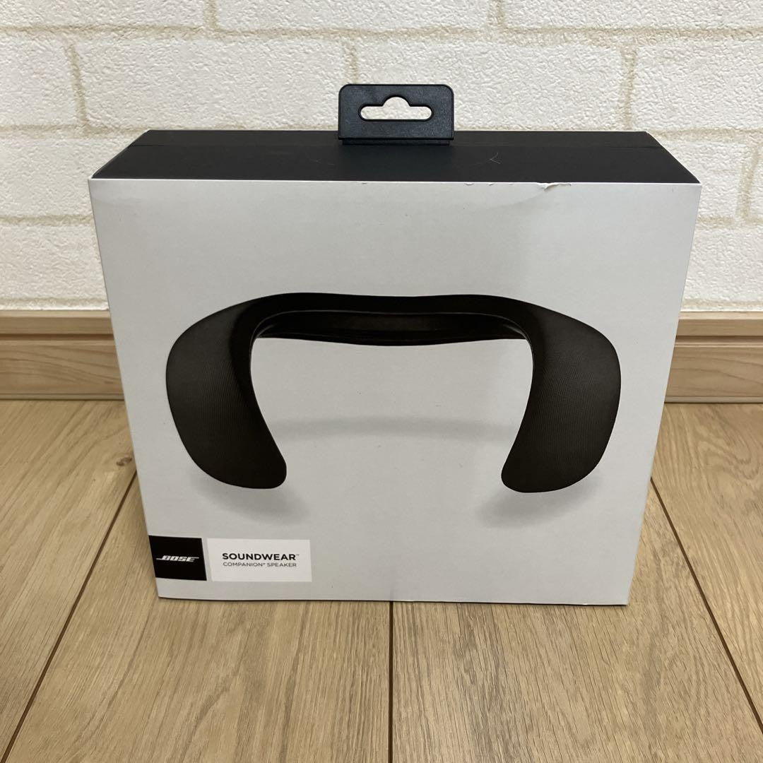 Bose SoundWear Companion Portable Bluetooth Wearable Neck Speaker with Box USED0