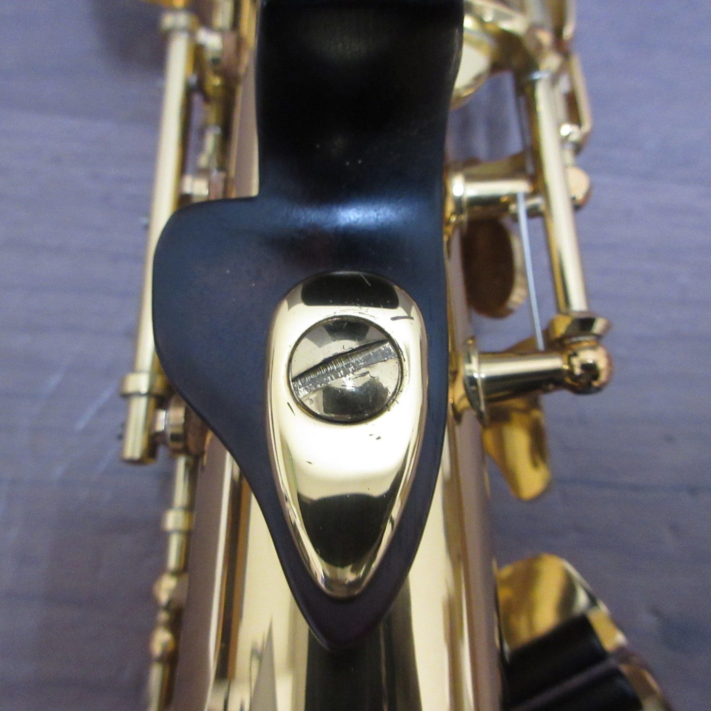 YAMAHA YSS-475 Soprano Saxophone with Soft Case #023082 Excellent USED13