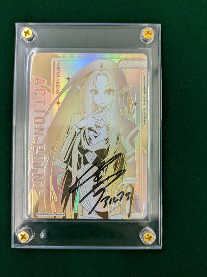 Alpha Hand Signed Action Point UA52BT/KJN-1-AP02 Serial 017 Union Arena TCG NM11