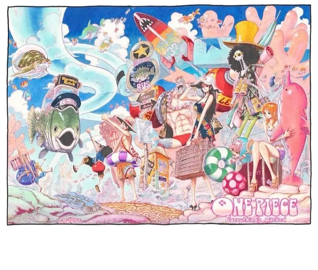 ONE PIECE Manga ART Print HERITAGE Everything’s packed Limited 20 Eiichiro Oda1