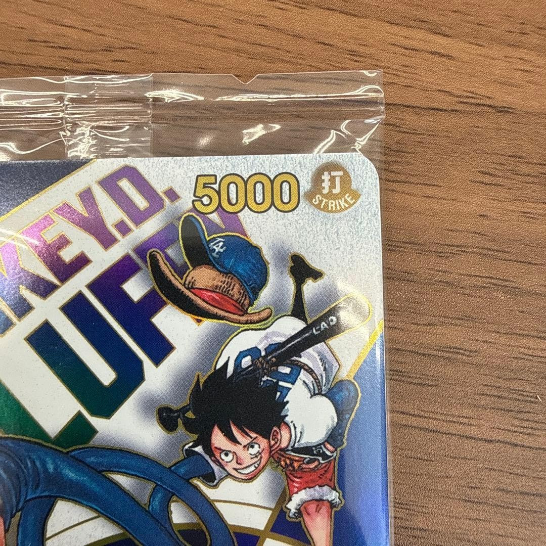 ONE PIECE × Los Angeles Dodgers SEALED Monkey D. Luffy EB02-010 English Sealed4