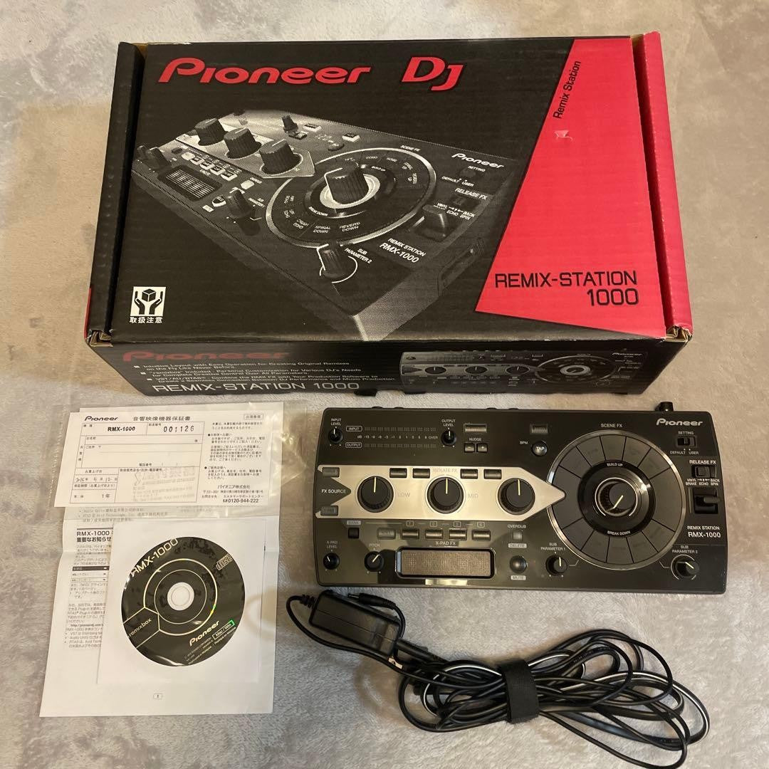 Pioneer RMX1000 DJ Effector Remix Station Performance Effects Unit Controller0