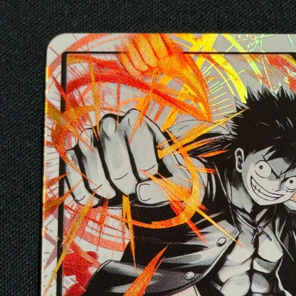 Monkey D Luffy ST13-003 Black White Alt Art One Piece Card Japanese 2023 NM2