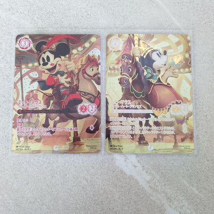 DISNEY CARD LORCANA Mickey Mouse & Minnie Mouse Iconic Japanese MINT1