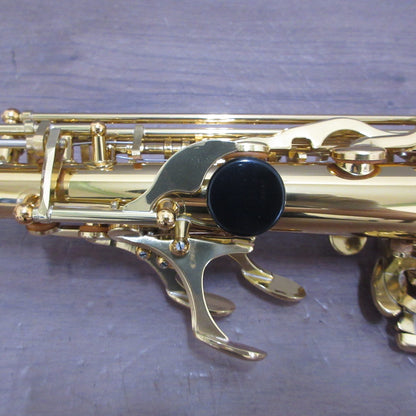 YAMAHA YSS-475 Soprano Saxophone with Hard Case #001748 Excellent USED2