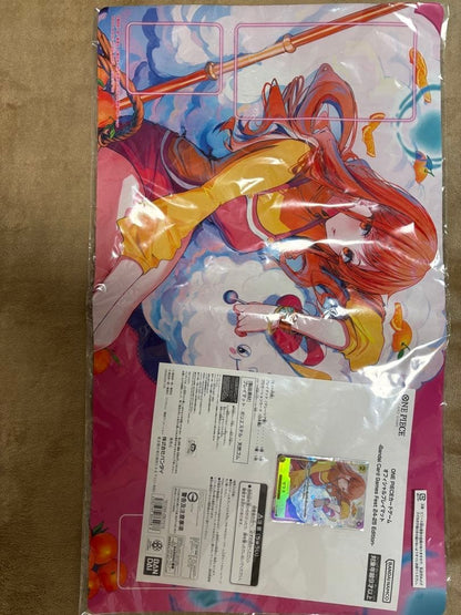 One Piece Official Playmat & Promo set Nami & Zeus Card Fest. 2425 Japanese New4