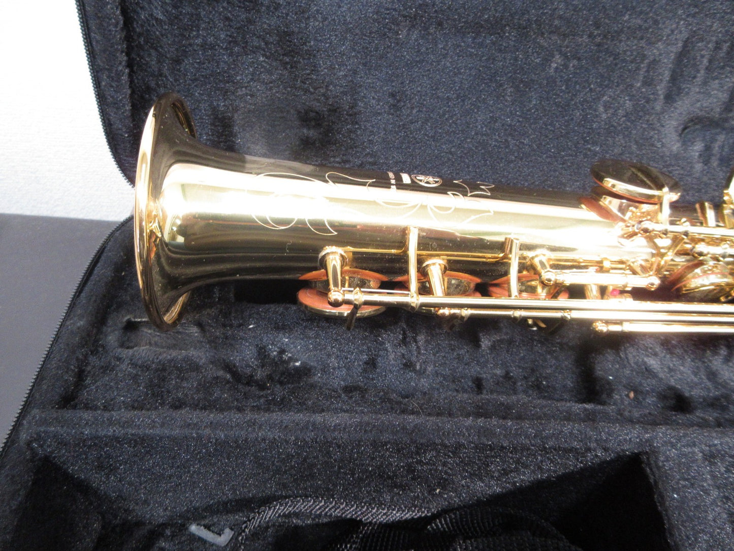 YAMAHA Soprano Saxophone YSS-475 #028584 with Case USED1