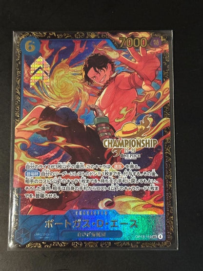 Ace OP13-119 Championship Season 2 Area Finals Top Prize Promo One Piece Sealed1