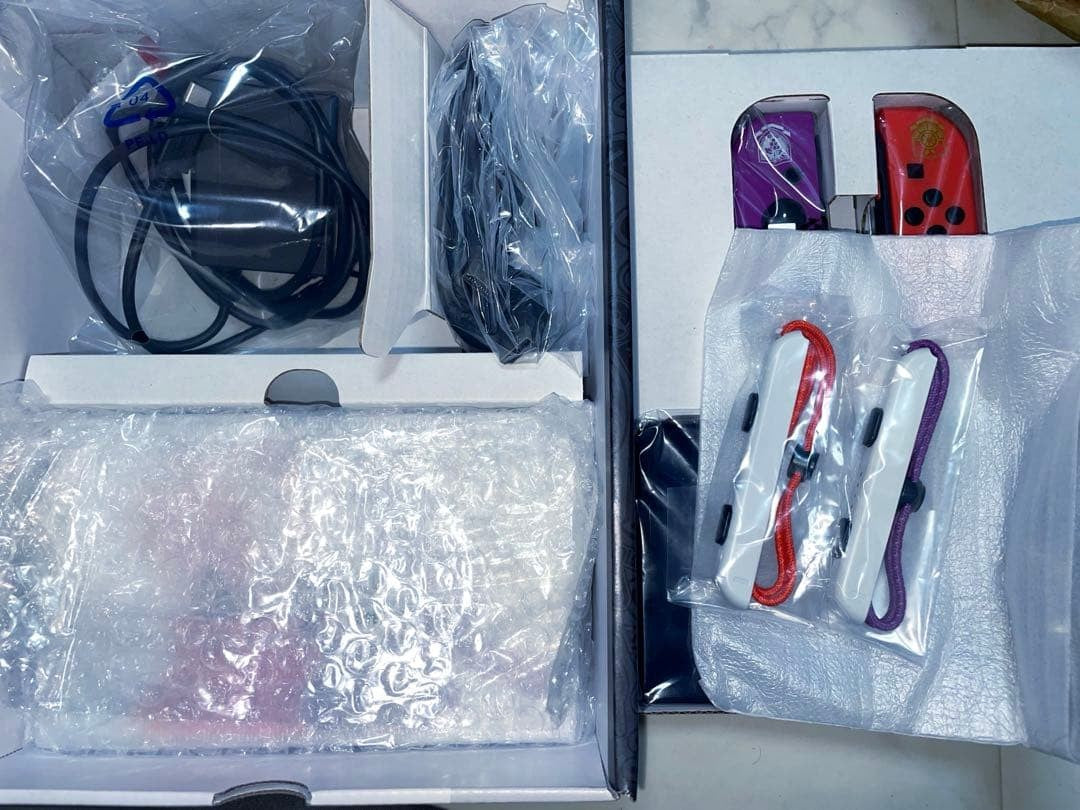 Nintendo Switch OLED Pokemon Scarlet & Violet Edition Console NEW7