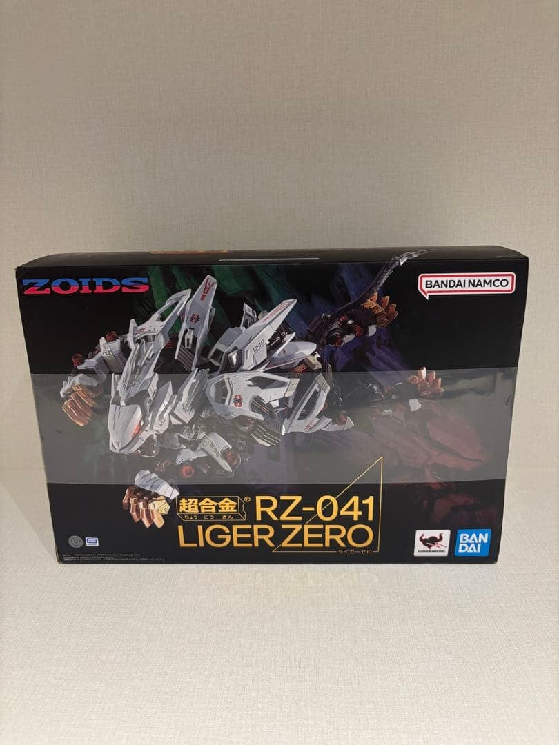 BANDAI Chogokin ZOIDS New Century/Zero RZ041 Liger Zero 8.7inch Open Box0