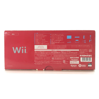 Nintendo Wii Super Mario Bros 25th Anniversary Limited Edition Red RVL001 USED3