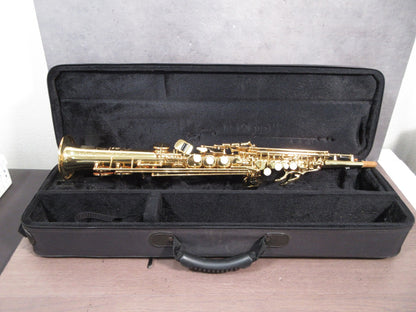 YAMAHA Soprano Saxophone YSS-475 #028584 with Case USED0
