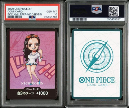 PSA 10 One Piece TCG Premium Card Collection Kumamoto Special Complete Set8