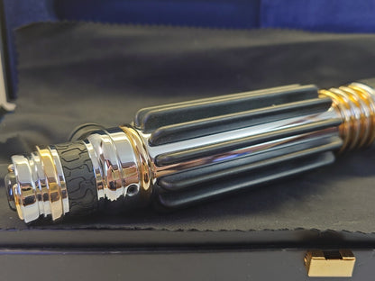 Master Replicas SW-112 Mace Windu 1:1 Lightsaber Star Wars with Box COA USED6