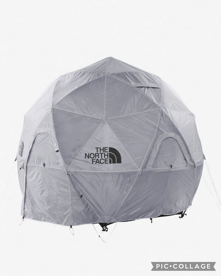 NV22311 GEODOME4 THE NORTH FACE 4 Person Geodesic Dome Tent Meld Shelter grey1