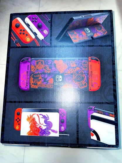 Nintendo Switch OLED Pokemon Scarlet & Violet Edition Console NEW2