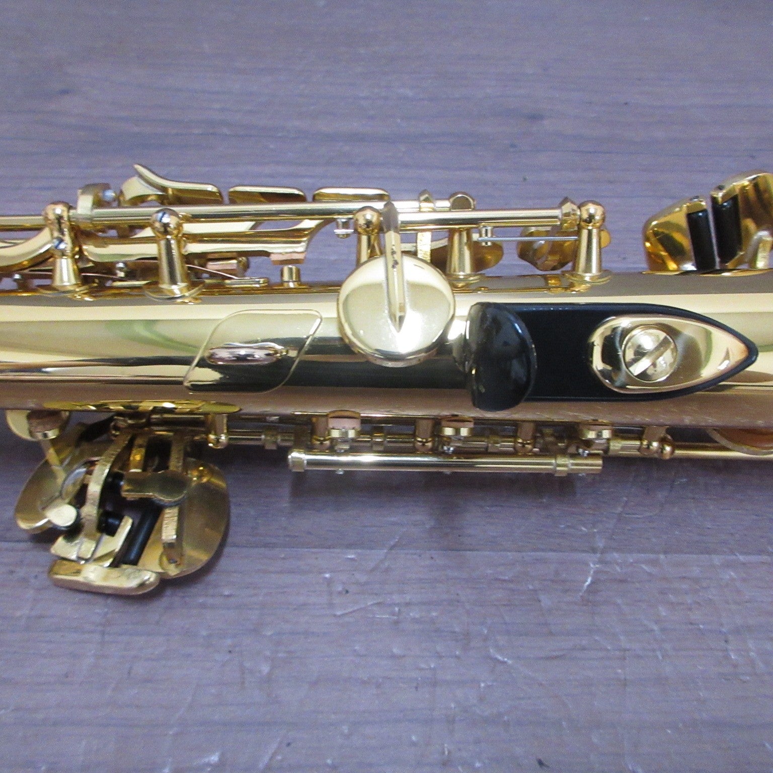 YAMAHA YSS-475 Soprano Saxophone with Hard Case #001748 Excellent USED5