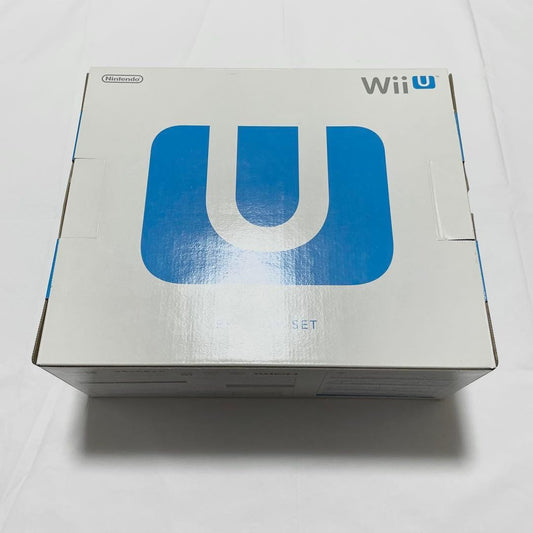 Nintendo Wii U Basic Set White 8GB Game Console with BOX USED1