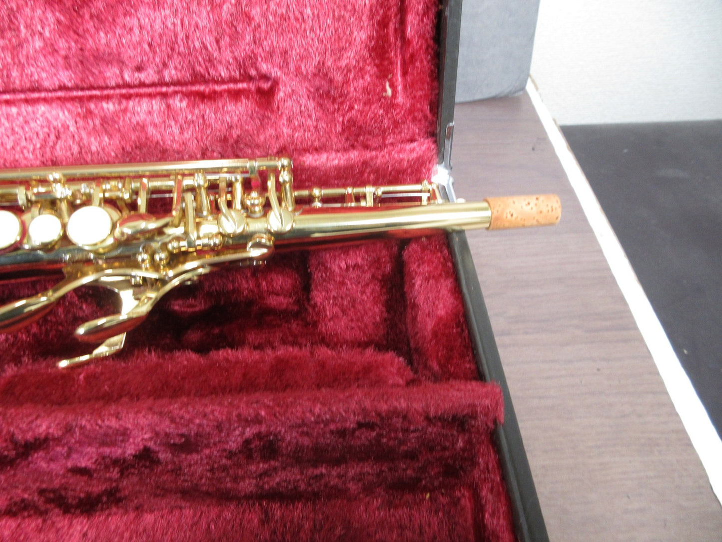 YAMAHA Soprano Saxophone YSS-475 #015075 with Case USED4