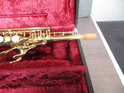 YAMAHA Soprano Saxophone YSS-475 #015075 with Case USED4