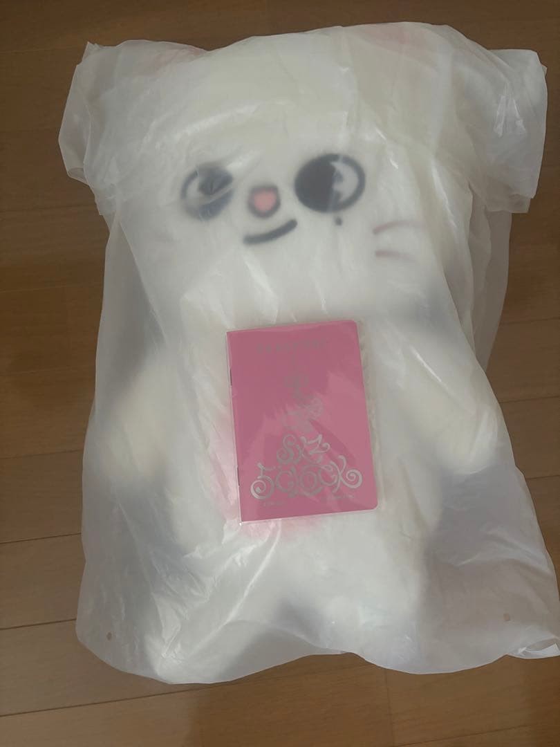 Stray Kids Skzoo Jiniret Hyunjin Teddy Ver BIG Plush Doll 60cm SKZ 5 o'clock NEW0