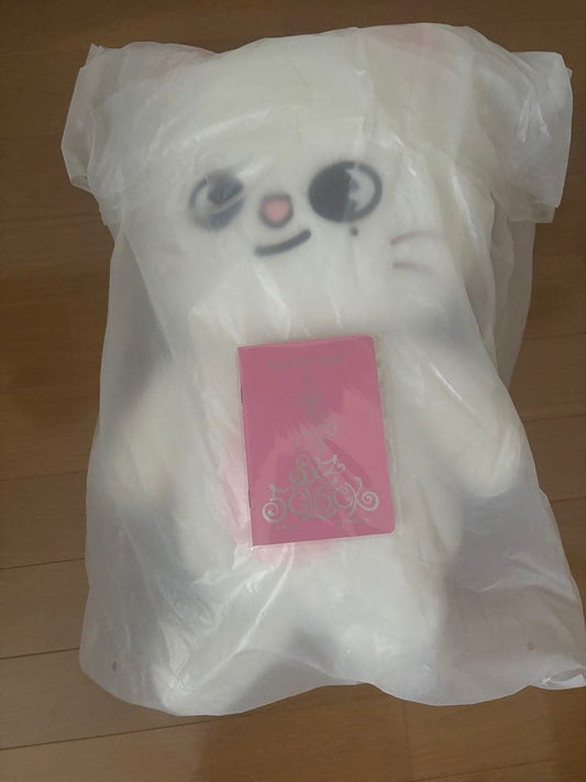 Stray Kids Skzoo Jiniret Hyunjin Teddy Ver BIG Plush Doll 60cm SKZ 5 o'clock NEW0