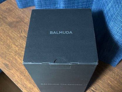 Balmuda M01ABK Wireless Speaker The Speaker Portable minimal design Black w/Box17