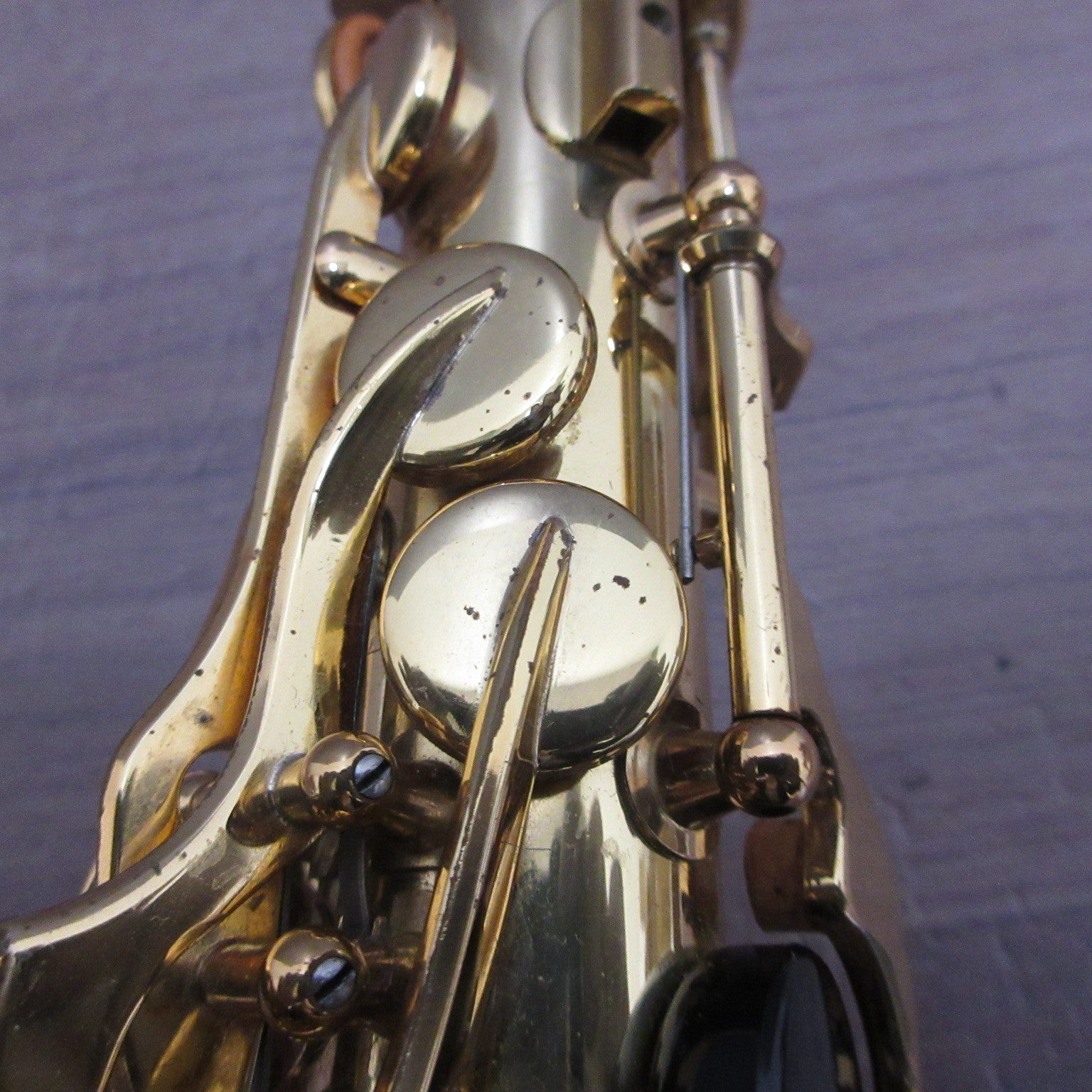 YAMAHA YAS-62 Alto Saxophone Purple Logo with Case USED13