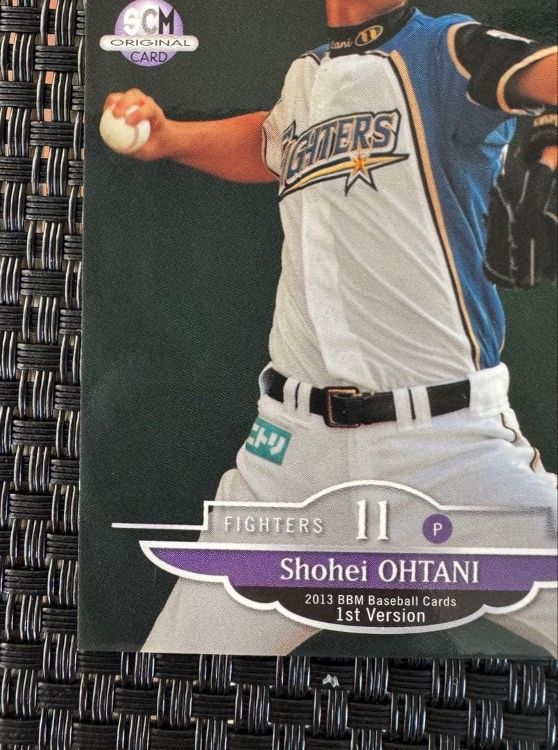 Shohei Ohtani 2013 BBM 1st Version RC SSP SCM Promo Rookie Baseball Card9