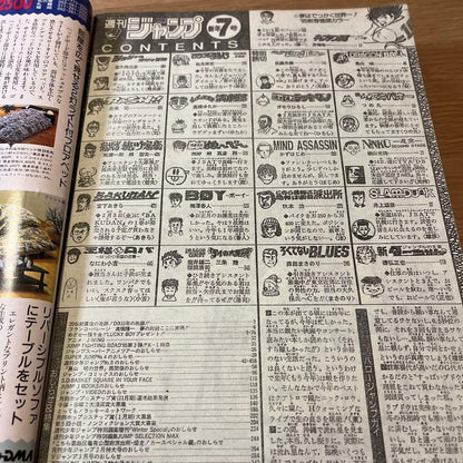 Weekly Shonen Jump 1995 No.7 Dragon Ball Cover Vintage Japanese Manga Issue7