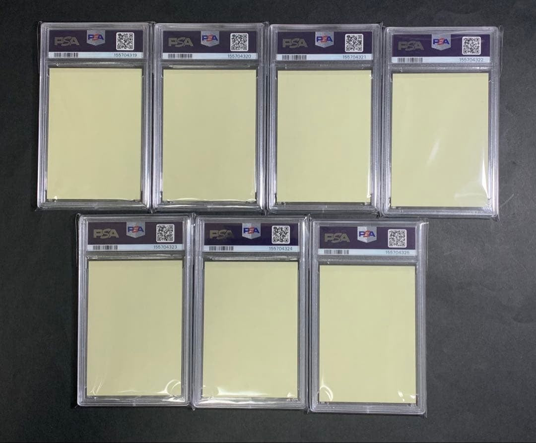 PSA 10 & 9 Pokemon Center Tohoku 2025 Sticker Complete 7 card Sequential set2
