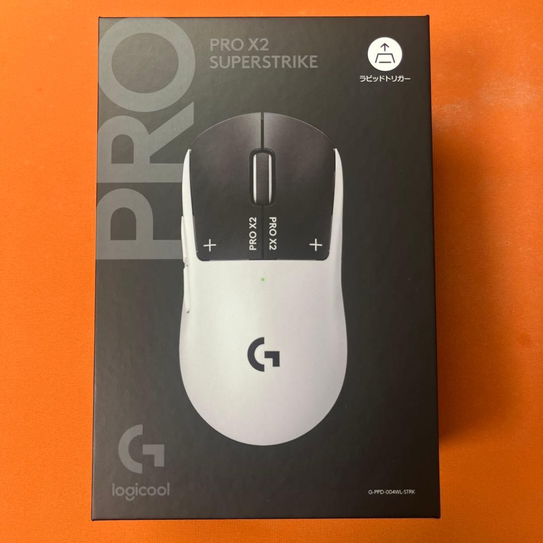 Logitech G PRO X2 SUPERSTRIKE Wireless Gaming Mouse GPPD004WLSTRK White New0