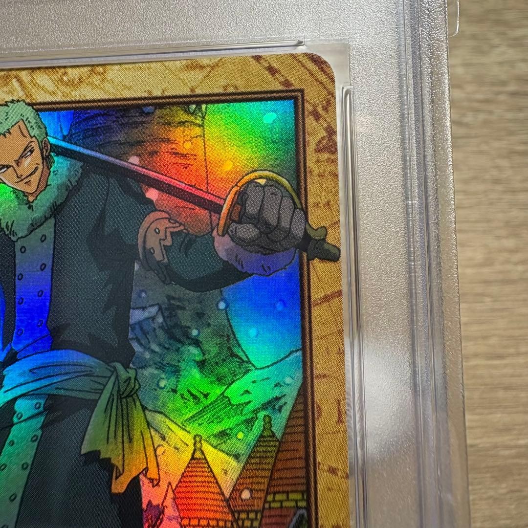 PSA 10 Zoro Ikkitousen Holo C429 2001 One Piece Hyper Battle Carddass JP GEM MT8
