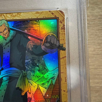 PSA 10 Zoro Ikkitousen Holo C429 2001 One Piece Hyper Battle Carddass JP GEM MT8