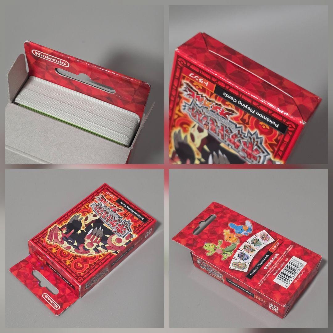 Pokemon Omega Ruby & Alpha Sapphire Playing Cards Set Nintendo Japan Rare 20157