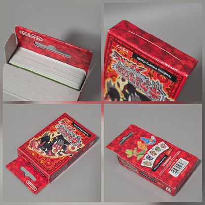 Pokemon Omega Ruby & Alpha Sapphire Playing Cards Set Nintendo Japan Rare 20157