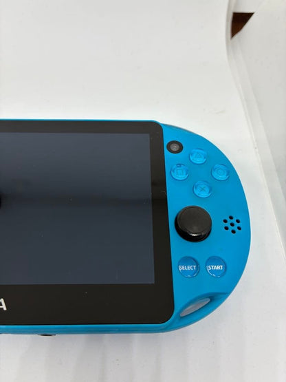 SONY PlayStation PS Vita PCH-2000ZA23 Aqua Blue Wi-Fi model with Box5