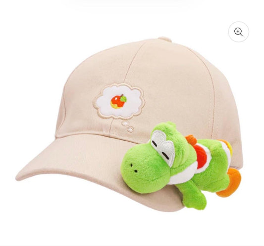 USJ Super Nintendo World Yoshi Magnet Mascot Plush Cap Universal Studio Japan0