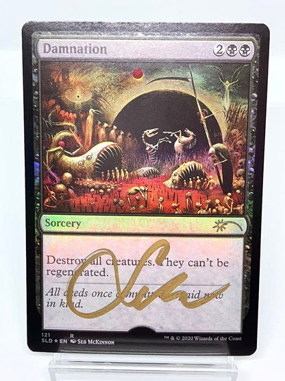 MTG Artist Proof Kev Walker Damnation SLD AP2