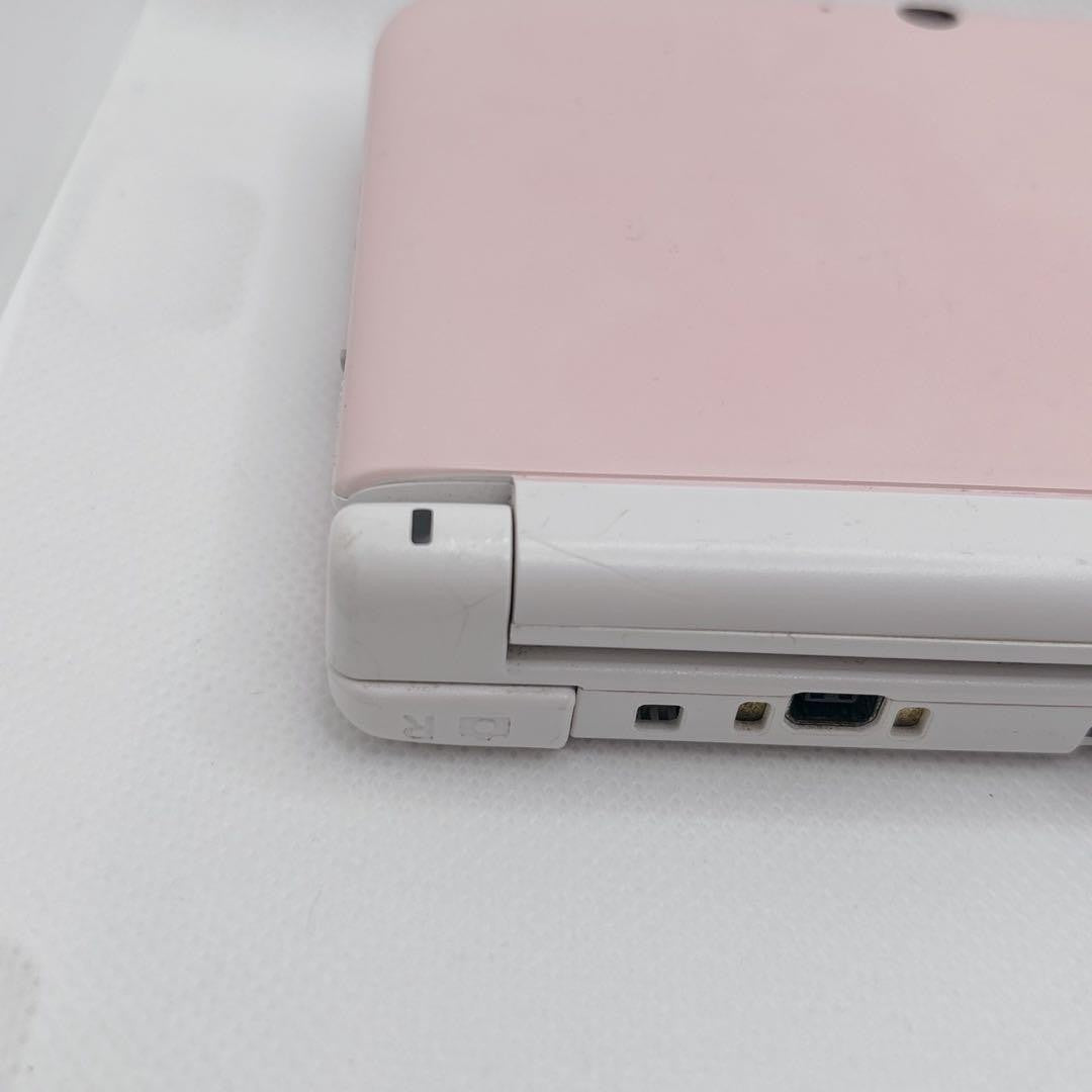 Nintendo 3DS XL LL Pink White SPR001 Console Japanese USED5