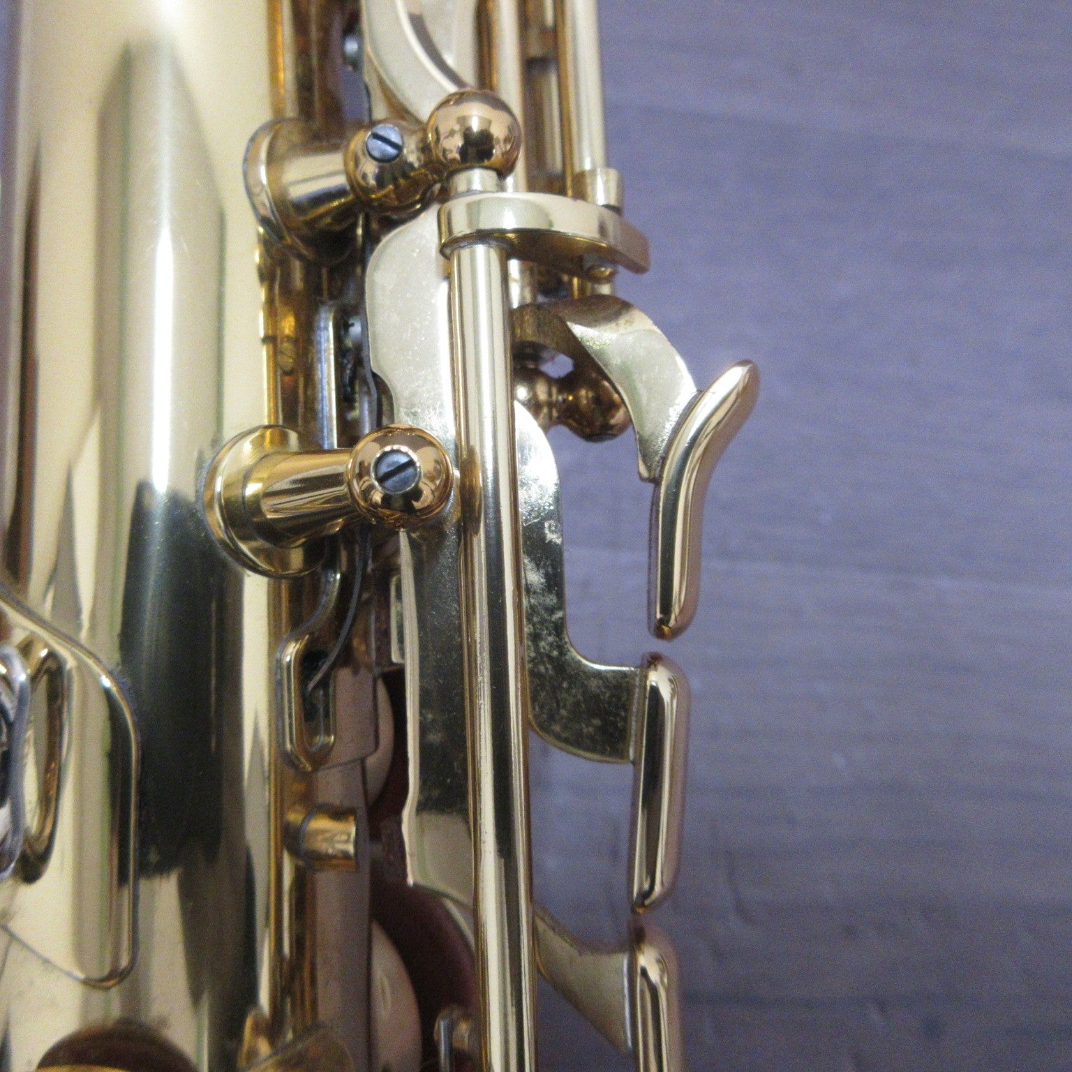 YAMAHA YSS-475 Soprano Saxophone with Soft Case #023082 Excellent USED14