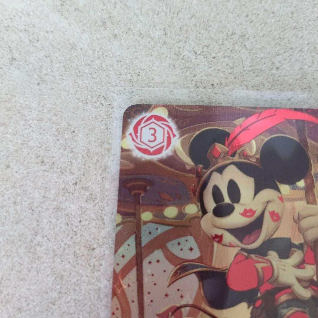 DISNEY CARD LORCANA Mickey Mouse & Minnie Mouse Iconic Japanese MINT2
