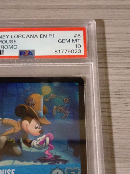 PSA10 DISNEY Card LORCANA MICKEY MOUSE League Promo #8 ENG3