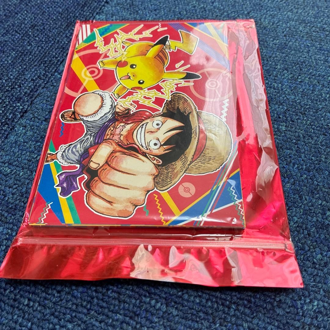 Weekly Shonen Jump x Pokemon Mega Evolution Postcard Set 20pcs Luffy Pikachu1
