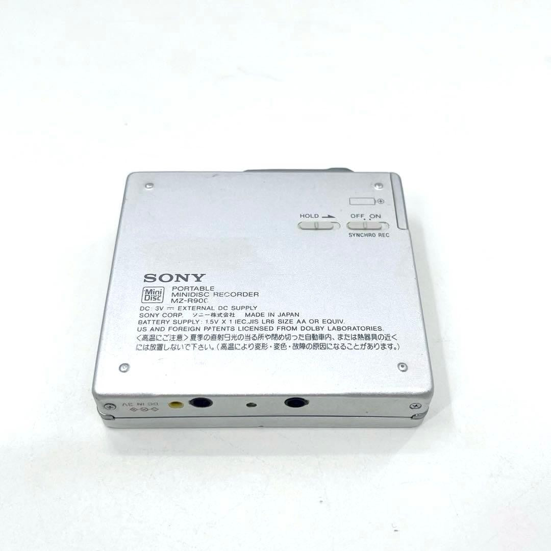 SONY MZR900 MD WALKMAN PORTABLE MINIDISC RECORDER Digital MDLP Silver USED5