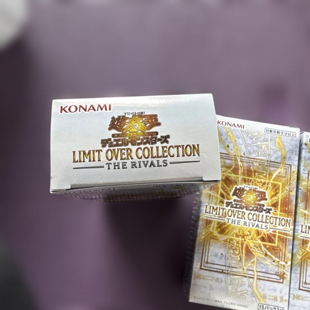 3 Box YuGiOh! Limit Over Collection The RIVALS with Promo Cards2
