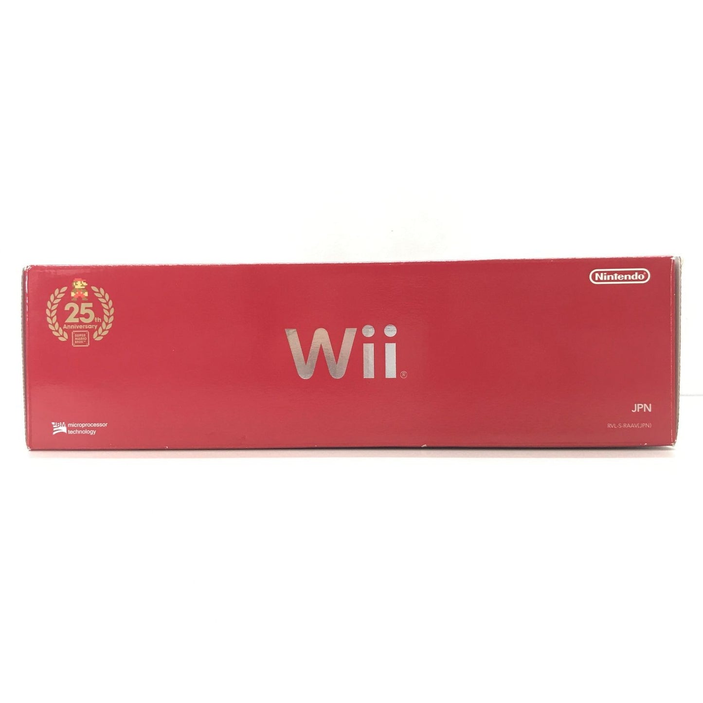 Nintendo Wii Super Mario Bros 25th Anniversary Limited Edition Red RVL001 USED5