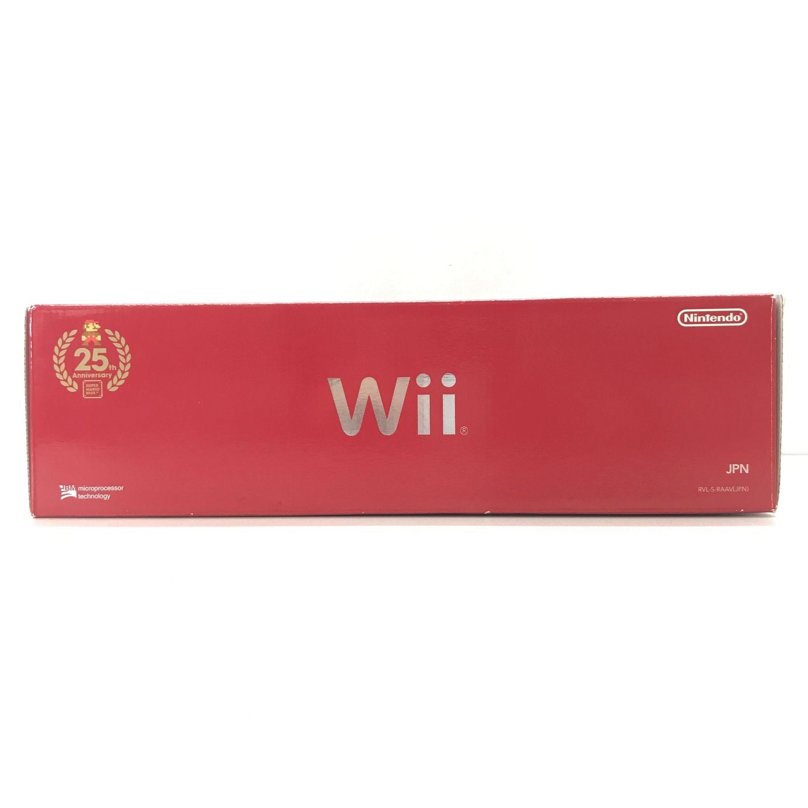 Nintendo Wii Super Mario Bros 25th Anniversary Limited Edition Red RVL001 USED5