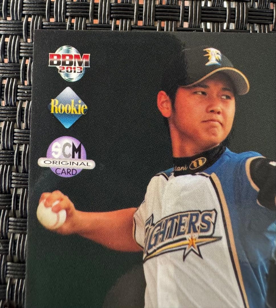 Shohei Ohtani 2013 BBM 1st Version RC SSP SCM Promo Rookie Baseball Card7