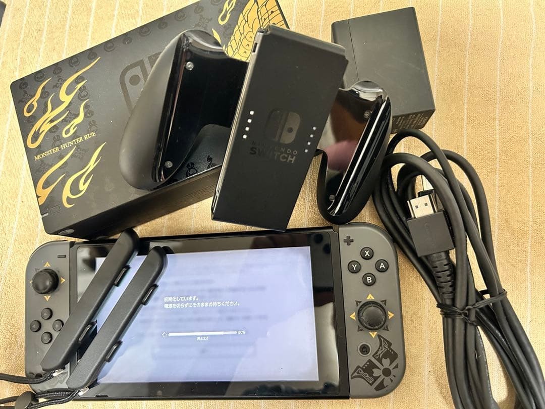 Nintendo Switch Monster Hunter Rise Special Edition Console USED3
